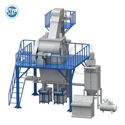 Το πολυστρωματικό PLC μηχανών 45kw κονιάματος φίλτρων ξηρό έλεγξε 0.6m ³ /Min