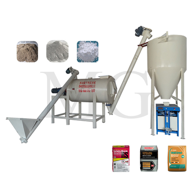Στον τοίχο Putty Skim Coat Sand Cement Mixer Ceramic Tile Adhesive Making Machine Low Investment Dry Powder Mortar Production Line (Σημειωτέος είναι ότι ο κατασκευαστής της συσκευής είναι ο κατασκευαστής της συσκευής)