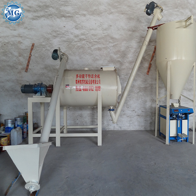 Στον τοίχο Putty Skim Coat Sand Cement Mixer Ceramic Tile Adhesive Making Machine Low Investment Dry Powder Mortar Production Line (Σημειωτέος είναι ότι ο κατασκευαστής της συσκευής είναι ο κατασκευαστής της συσκευής)
