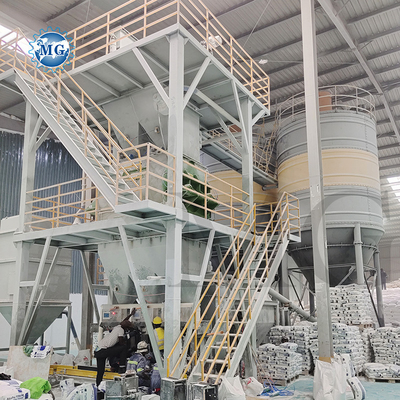 Εγκαινιοποιημένο PLC 10-30 T / H Σκουρό μίγμα σκόνης οξύ εργοστάσιο τοίχος πλύση άμμου τσιμέντου μικτήρα κεραμικών κεραμικών κεραμικών κεραμικών επιχρίσεων αυτοκόλλητη γλάστρα κατασκευής μηχανή