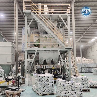 Εγκαινιοποιημένο PLC 10-30 T / H Σκουρό μίγμα σκόνης οξύ εργοστάσιο τοίχος πλύση άμμου τσιμέντου μικτήρα κεραμικών κεραμικών κεραμικών κεραμικών επιχρίσεων αυτοκόλλητη γλάστρα κατασκευής μηχανή