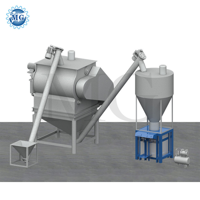 4-5 T/H 35 KW Μηχανή αναμειγνύσεως ξηρού μείγματος σκόνης σιδηρουργικού σιδηρουργικού σιδηρουργικού υλικού