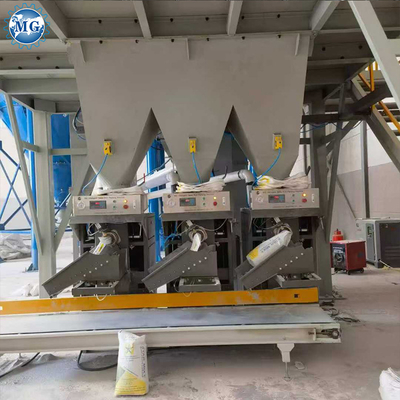 Αυτοματοποιημένο 10-20TPH ξηρό σίδηρο εργοστάσιο άμμο τσιμέντο Mixer πλακάκια κολλήματος μηχανή