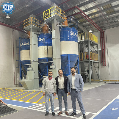 Πλήρως αυτόματο έλεγχο PLC ξηρά άμμος τσιμέντο σκόνη κονίαμα ξηρό μείγμα εργοστάσιο