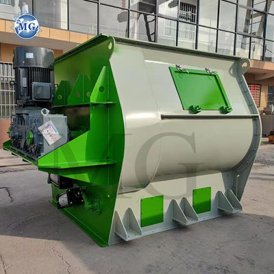 3-5 λεπτά / παρτίδα Διπλό Δίδυμο Άξονα Agravic Paddle Mixer Mixer Machine Wall Putty Plaster Skim Coat Tile Adhesive Grout Dry Mortar Mixing Plant
