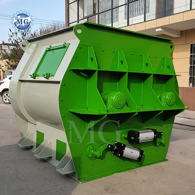 3-5 λεπτά / παρτίδα Διπλό Δίδυμο Άξονα Agravic Paddle Mixer Mixer Machine Wall Putty Plaster Skim Coat Tile Adhesive Grout Dry Mortar Mixing Plant