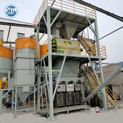 Putty τοίχων συγκολλητικός αναμίκτης 100KW 12m τσιμέντου άμμου μηχανών παραγωγής κόλλας κεραμιδιών