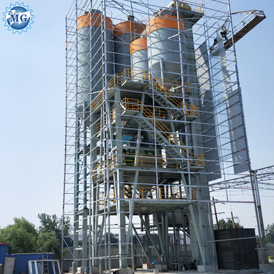 10 - 30T/H πλήρης αυτόματη συγκολλητική μηχανή 12m κεραμιδιών με το δίδυμο αναμίκτη κουπιών άξονων