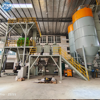 Συγκολλητικός ξηρός αναμίκτης 440V 12m σκονών εγκαταστάσεων κονιάματος κεραμιδιών