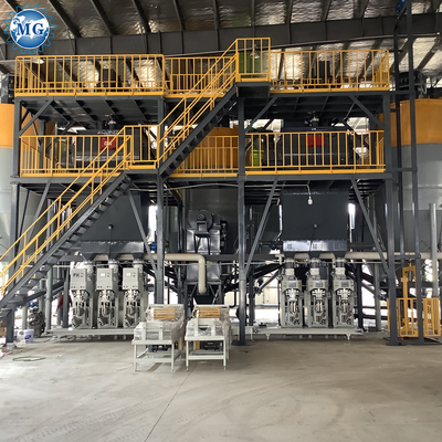 Εταιρική απευθείας 10-30T / H αυτόματη γραμμή παραγωγής ξηρού σίδηρου