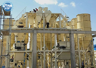 Ανθεκτική ξηρά γραμμή παραγωγής 10 κονιάματος μιγμάτων - SGS υψηλής επίδοσης 15T/H πιστοποίηση