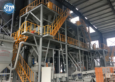 12t/H ξεράνετε κονιάματος ημι αυτόματο σύστημα ελέγχου γραμμών παραγωγής το ηλεκτρικό βαρέων καθηκόντων