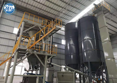 Συγκολλητική ενέργεια μηχανών μίξης κεραμικών κεραμιδιών - αποταμίευση με το αυτόματο ζυγίζοντας σύστημα