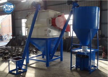 4 - 5T/H η διπλή μηχανή αναμικτών κονιάματος άξονων βελτίωσε τις απλές ξηρές εγκαταστάσεις κονιάματος μιγμάτων