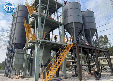 10 - 30T/H PLC ελέγχου ξηρές κονιάματος αναμικτών εγκαταστάσεις επεξεργασίας κατά δεσμίδες κονιάματος μηχανών ξηρές