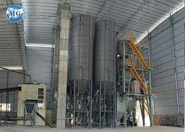 10 - 30T/H πλήρης αυτόματη ξηρά προσαρμοσμένη έλεγχος τάση PLC γραμμών παραγωγής κονιάματος