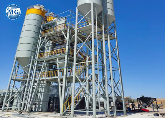 Ευφυείς PLC διπλές άξονων εγκαταστάσεις 10-30T/H 100KW μιγμάτων αναμικτών ξηρές