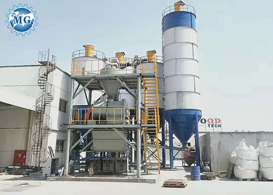 Ξηρά συγκολλητική γραμμή παραγωγής 10-12t/H κεραμικών κεραμιδιών κονιάματος