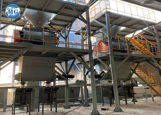 30T/H αυτόματη μηχανή μίξης κονιάματος σίτισης ξηρά για τη συγκολλητική κατασκευή κεραμιδιών