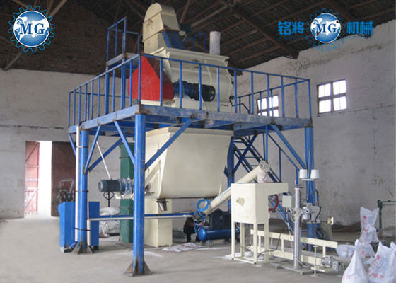 4T/H Putty τοίχων ξηρός εξοπλισμός ISO9001 μίξης σκονών γύψου