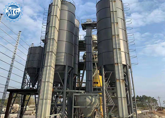 Η υψηλή παραγωγικότητα 10-30T/H ξεραίνει το κονίαμα αναμιγνύοντας Putty τοίχων εξοπλισμού κατασκευάζοντας τις εγκαταστάσεις