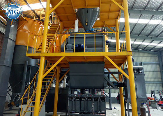 Η αυτόματη συσκευασία 10-20T/H ξεραίνει τη συγκολλητική μηχανή κατασκευής κεραμιδιών εγκαταστάσεων επεξεργασίας κατά δεσμίδες κονιάματος