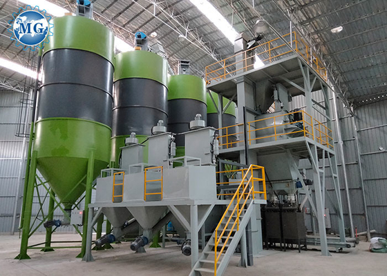 Αυτόματος κεραμικών κεραμιδιών συγκολλητικός κονιάματος αναμίκτης Agravic άξονων γραμμών παραγωγής δίδυμος